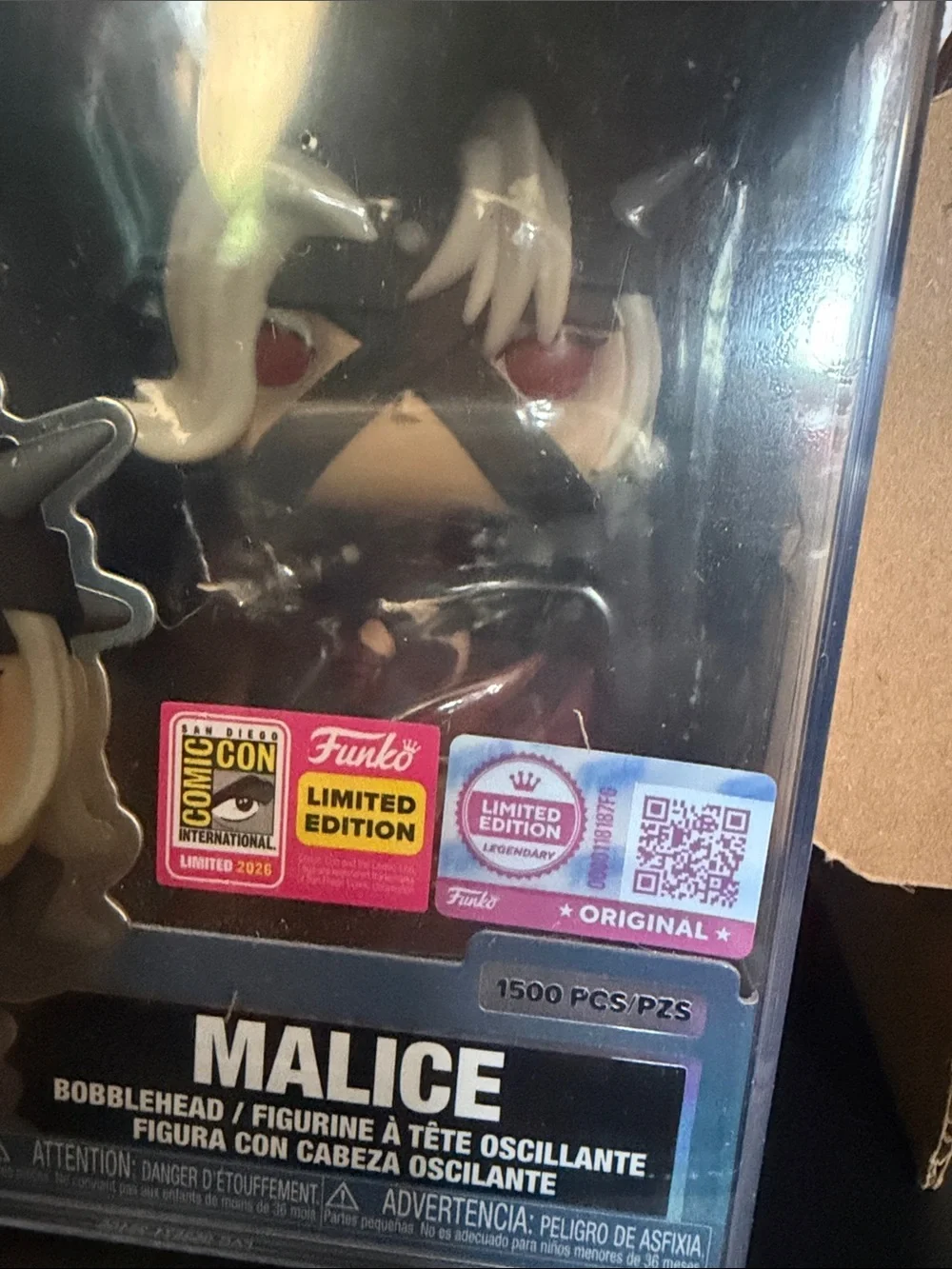 FUNKO POP - limited Edition - marvel rivals - MALICE - SDCC